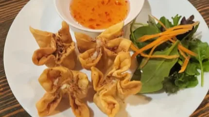 Crab Rangoon (5 pcs )